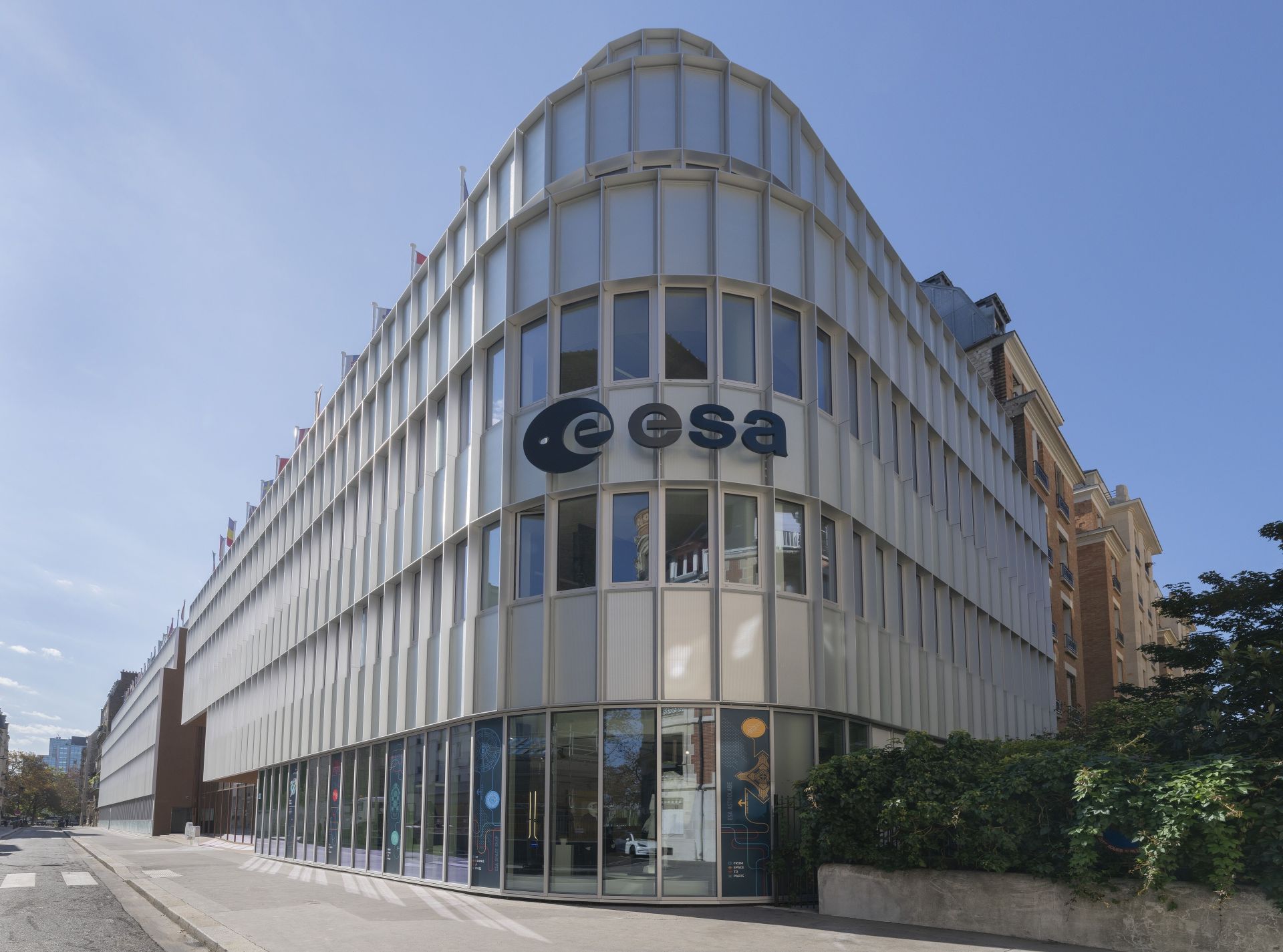 ESA's headquarters in Paris